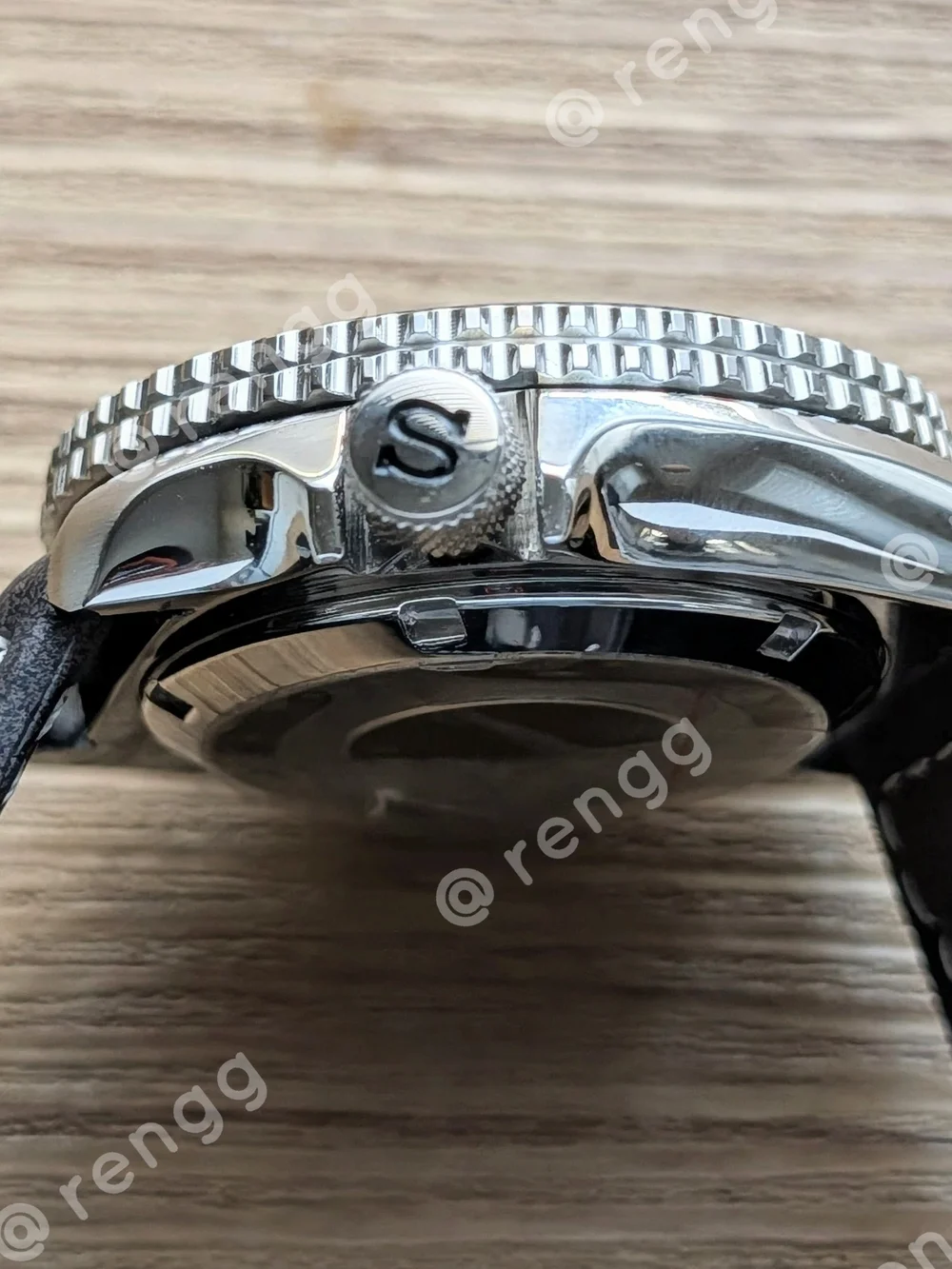 42mm Seiko GMT PADI Automatic Diver Mod Watch - Blue Gradient Dial Sapphire